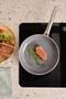 Swiss Crystal Creamy Metal Pan 20 cm - 5