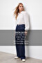 Women's White Guipure Woven Premium Shirt ALC-X4366 - 2