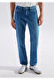 Lisbon Blue Edition Indigo Blue Linen Blend Jean Trousers 0010039-A3297 - 4