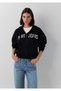 Jeans Hooded Black Sweatshirt 1S10587-900 - 3