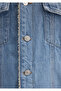 Zander Classic Denim Faux Fur Light Blue Jean Jacket 0111214-88554 - 8
