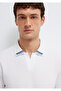 Black White Polo T-Shirt Regular Fit / Normal Cut 0613368-620 - 6