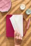 Kuka 2027 Daily Agenda A5. Flexible Cover. Elastic Band, Pockets, Pen Compartment. Colorful Edge-Magenta - 5