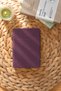Smyth-2027 Daily Agenda 9X14 Cm. Flexible Cover.Silver Gilded Edge-Purple - 3