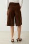 Brown Suede Bermuda Shorts Twoaw27Sr00070 - 8