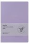Smyth-2027 Weekly Agenda A5. Flexible Cover.Silver Gilded Edge-Lilac