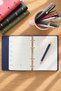 Ringo 2027 Weekly Agenda A5. Vegan Leather Flexible Cover Ivory 80Gr. Inside Can Be Changed - Red - 8