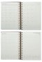 Motion-2027 Daily Planner A5 - Spiral Bound Vegan Leather Flexible Cover - Gray - 4