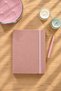 Kuka 2027 Daily Agenda A5. Flexible Cover. Elastic Band, Pockets, Pen Compartment. Colorful Edge-Dirty Pink - 10