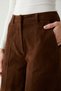 Brown Suede Bermuda Shorts Twoaw27Sr00070 - 9