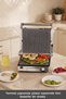 Biogranit 6 Dilim Kapasiteli Paslanmaz Çelik Izgara ve Tost Makinesi Inox 2000W - 6
