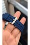 Men's Watch - 3 Atm - Navy Blue Color Silicone Band - Function and Calendar-Gift Box Hme2082C1 - 6