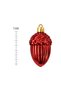 6-Piece 7 cm Christmas Pine Tree Ornament with Palamut Figure - 4