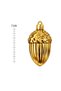 6-Piece 7 cm Christmas Pine Tree Ornament with Palamut Figure - 4