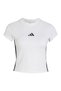 Essentials 3-Stripes Padded Slim Baby T-Shirt Women