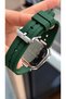 Men's Watch - 3 Atm - Green Color Silicone Strap - Function and Calendar-Gift Box.Hme2082C1 - 6
