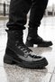 Ds Viper Patent Leather Black Men's Daily Outdoor Classic Boots