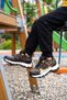 Ds Himalaya Brown Smart Lace-Up Kids Outdoor Trekking Boots - 3