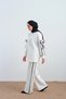 Women's Bow Detail Two-Piece Set White