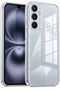 Galaxy S23 Fe Case Transparent with Camera Protection Colorless Flexible Silicone Cover Case