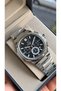 Men's Wristwatch Silver Color Black Dial Special Gift Box with Function of Functionality and Calendar.Hme2083C1 - 2