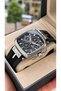Men's Watch - 3 Atm - Black Color Silicone Band - Function and Calendar-Gift Box.Hme2082C1 - 3