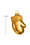 3-Piece 9 cm Pine Tree Ornament with Glove Figures - 5