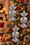 3-Piece 14 cm Candy Christmas Pine Tree Ornament - 2