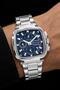 Men's Watch Silver Color Steel Strap Original 3 Atm Waterproof 2 Years Warranty Invoice Included