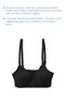 Nursing Bra 017 Black - 2