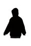 HOODED SWEAT KF4701 M SL W HD BLACK - 12