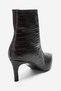 Noya Brown Print Pointed Toe Women's Thin Heeled Boots - 7