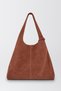 Shoulder Bags - Brown - Faux leather - 3