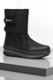 Black Long Women's Boots - 5