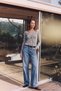 More Sustainable Açık Mavi %100 Pamuk Yüksek Bel Wide Leg Jeans TWOAW27JE00082 - 2