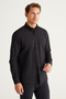 Men's Black 2-Pack Cotton Oxford Easy-Iron Slim Fit Slim Fit Shirt Pack - 2
