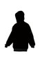 HOODED SWEAT KF4701 M SL W HD BLACK - 14