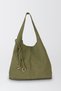 Shoulder Bags - Khaki - Faux leather