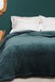 Joena Petrol Double Blanket - 2