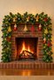 New Year's 200 cm Pine Garland 200 Branches - 7