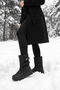 Black Long Women's Boots - 3