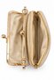 Women's Coral Mink Faux Leather Small Size Crossbody Shoulder Bag with Zipper Closure and 3 Pockets - 7