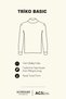 Men's Black Non-Pilling Anti-pilling Standard Fit Half Turtleneck Knitwear Sweater - 6