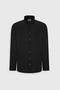 Men's Black 2-Pack Cotton Oxford Easy-Iron Slim Fit Slim Fit Shirt Pack - 9