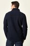 Unisex 2-Pack Standard Fit Mock Neck Cold-Proof Sweatshirt Fleece Navy Blue-Khaki - 8