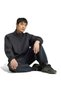 SWEATSHIRT (LONG SLEEVE) KF4702 M SL W QZ BLACK - 4