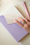 Smyth 2027 Daily Planner A5 – Vegan Leather Flexible Cover, Silver Gilded Edge. Lilac - 5