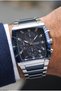 Original Men's Watch - 3 Atm Water Resistance - Silver Blue Steel Band - Multifunction Mechanism - 2 Year Warranty - Gift Watch with Stylish Box Hme2087C2