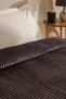 Joena Anthracite Single Blanket - 4