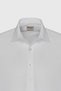 Men's White Easy-Iron Slim Fit Slim Fit Classic Collar Cotton Shirt - 20